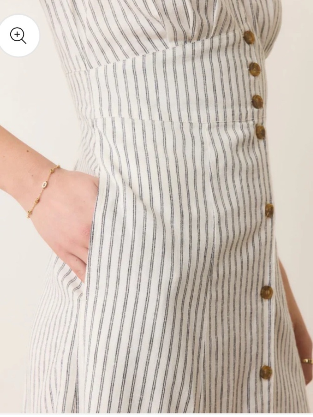 MARINE LAYER Camila Dress sleeveless striped in XS - Picture 5 of 9
